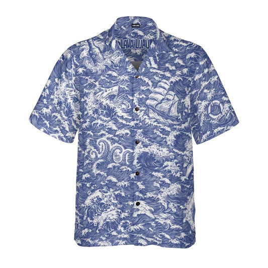 Rogue Waves Hawaiian Shirt