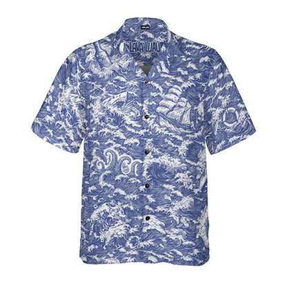 Rogue Waves Hawaiian Shirt