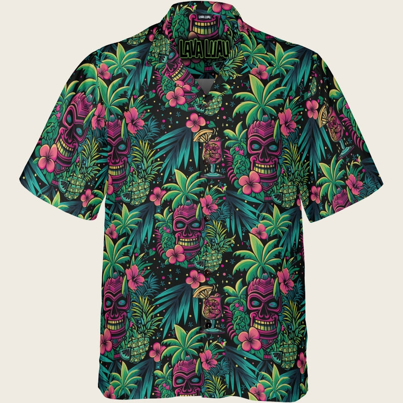 Neon Paradise Aloha Shirt