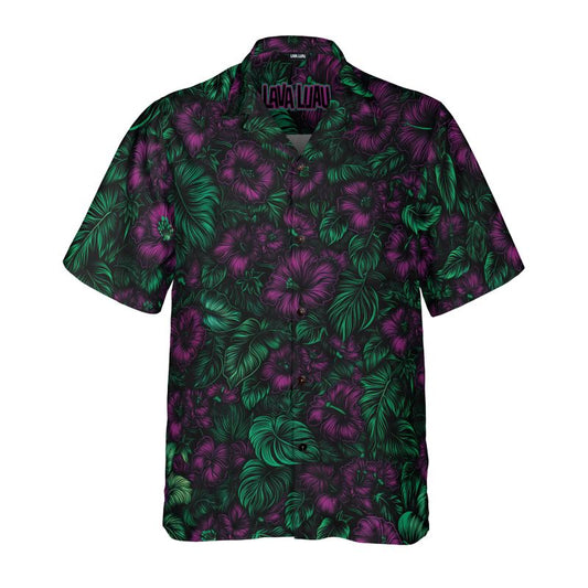 Midnight Bloom Hawaiian Shirt